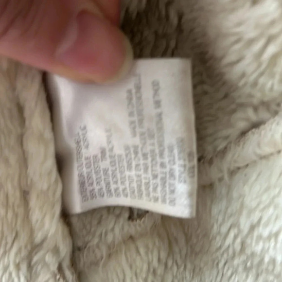 Women's Tan Shearling Coat - Picture 8 of 10